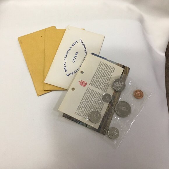 Canada 1970 1971 1972 1973 PL Prooflike Coin Sets Run Of 4 With Envelope - Picture 2 of 2